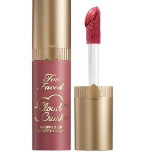Too Faced Cloud Crush Whipped Lip & Cheek Blush Headliner NWB